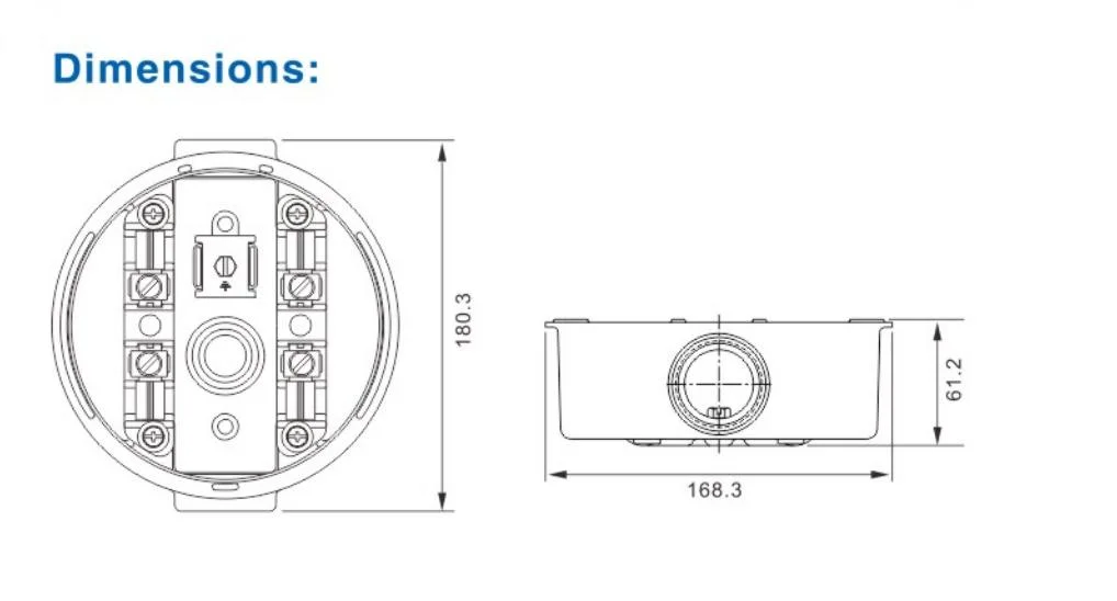 Single Phase 100A Round Meter Socket Meter Base Box Dual Aluminum 4jaw Round Electric Meter Socket