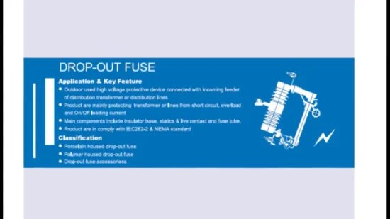 11 Kv Porcelain Cutout Fuse Ceramic Dropout Fuse 33kv Fuse