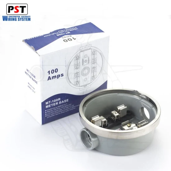 Hot Sale 100 AMPS Terminal Square Meter Sockets